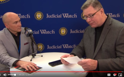 Author of Switched On, Eric Caron featured on Judicial Watch Live at CPAC 2019