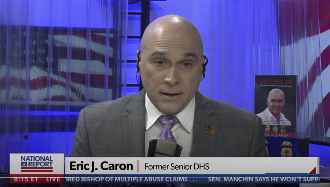 Eric Caron Appearance on NewsMax 01.26.21