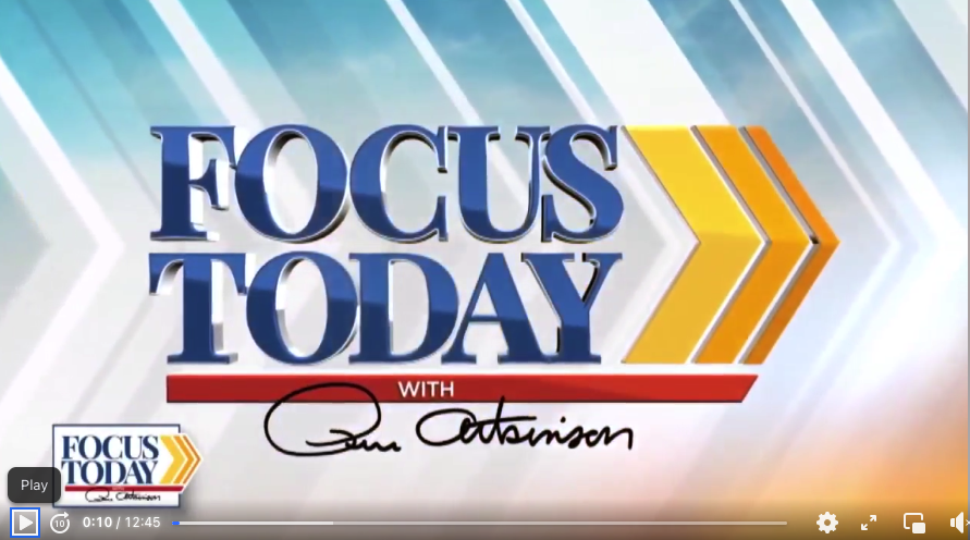 Eric Caron Appears on Focus Today