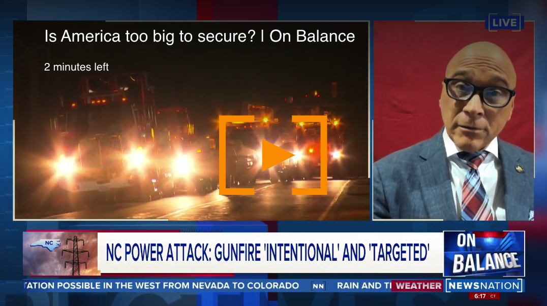 Is America too big to secure? Eric discusses on News Nation
